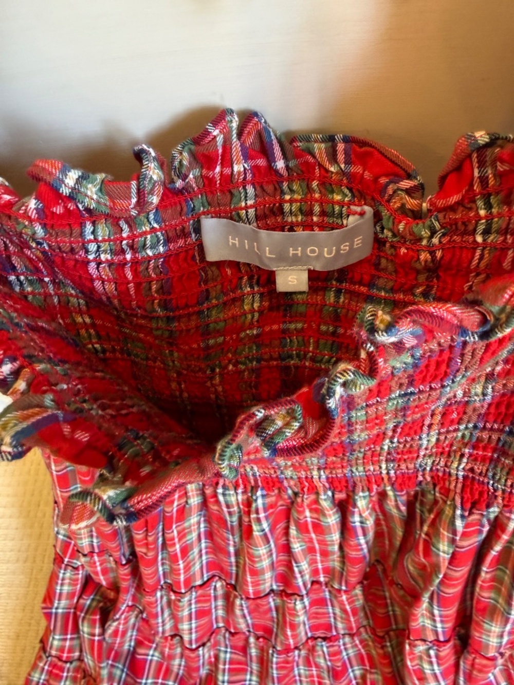 Hill House Tartan Nesli Dress - Picture 3 of 3